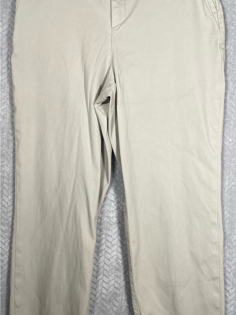 Spanx Bone Stretch Twill Straight Leg Chino Pants Womens XL